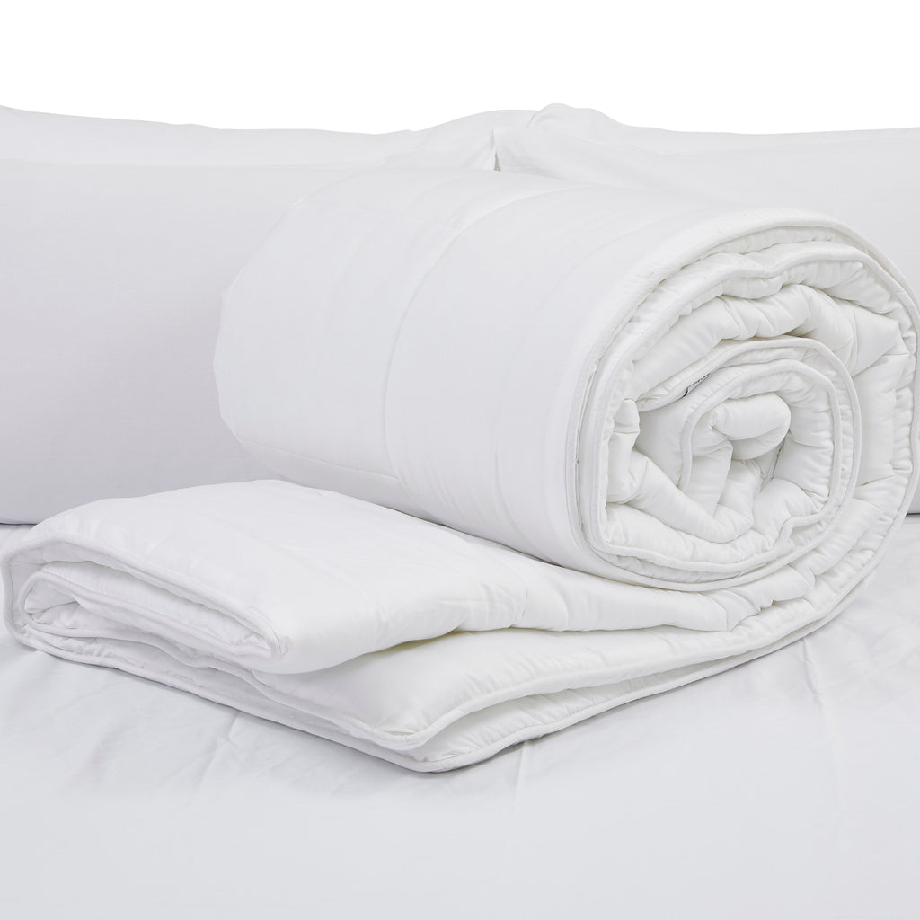 Queen/Full Double Cotton Comforter | 80x90" All-Season Quilt