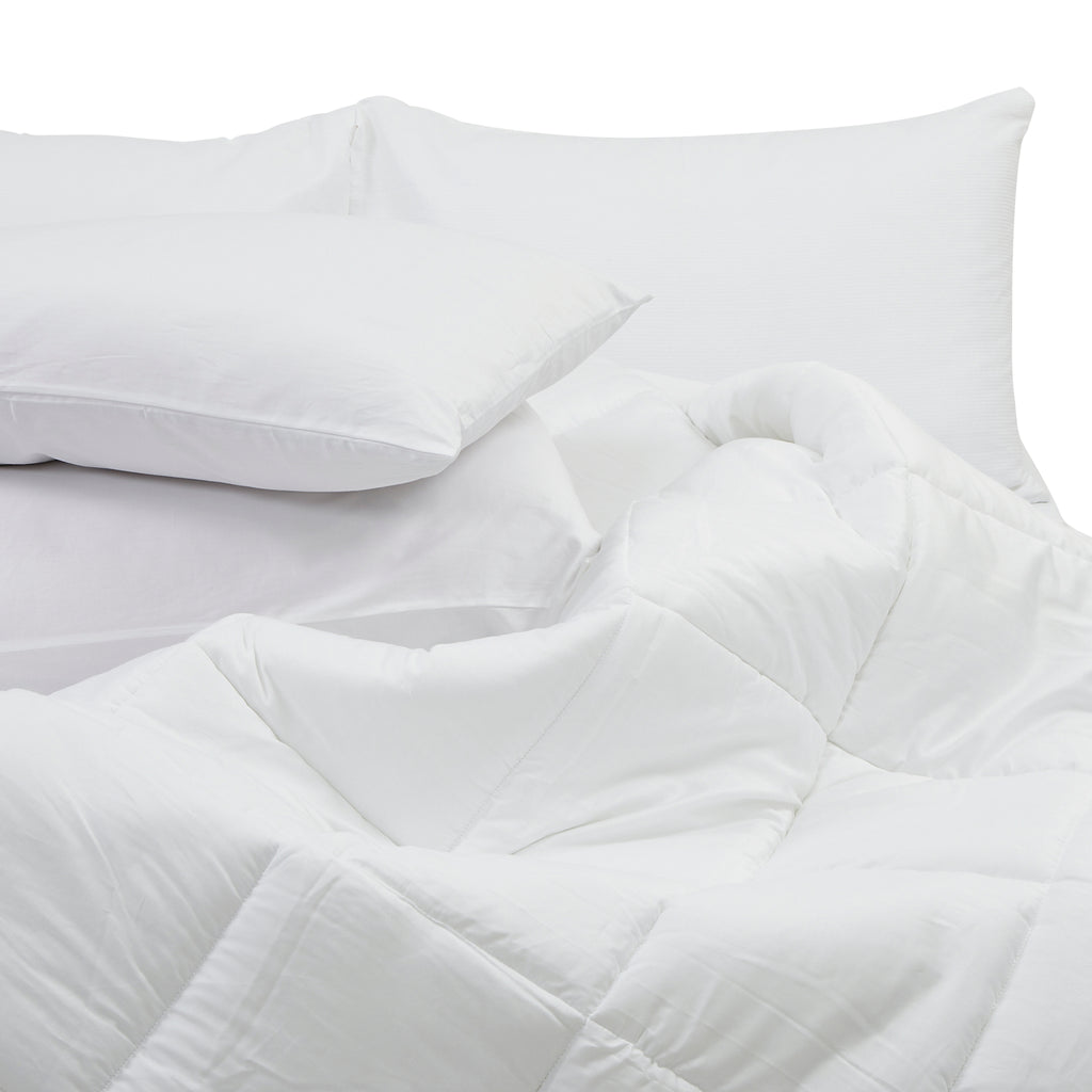 2-pc Long Staple Cotton Pillowcases | 21x35" King Size Set