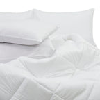 2-pc Long Staple Cotton Pillowcases | 21x35" King Size Set