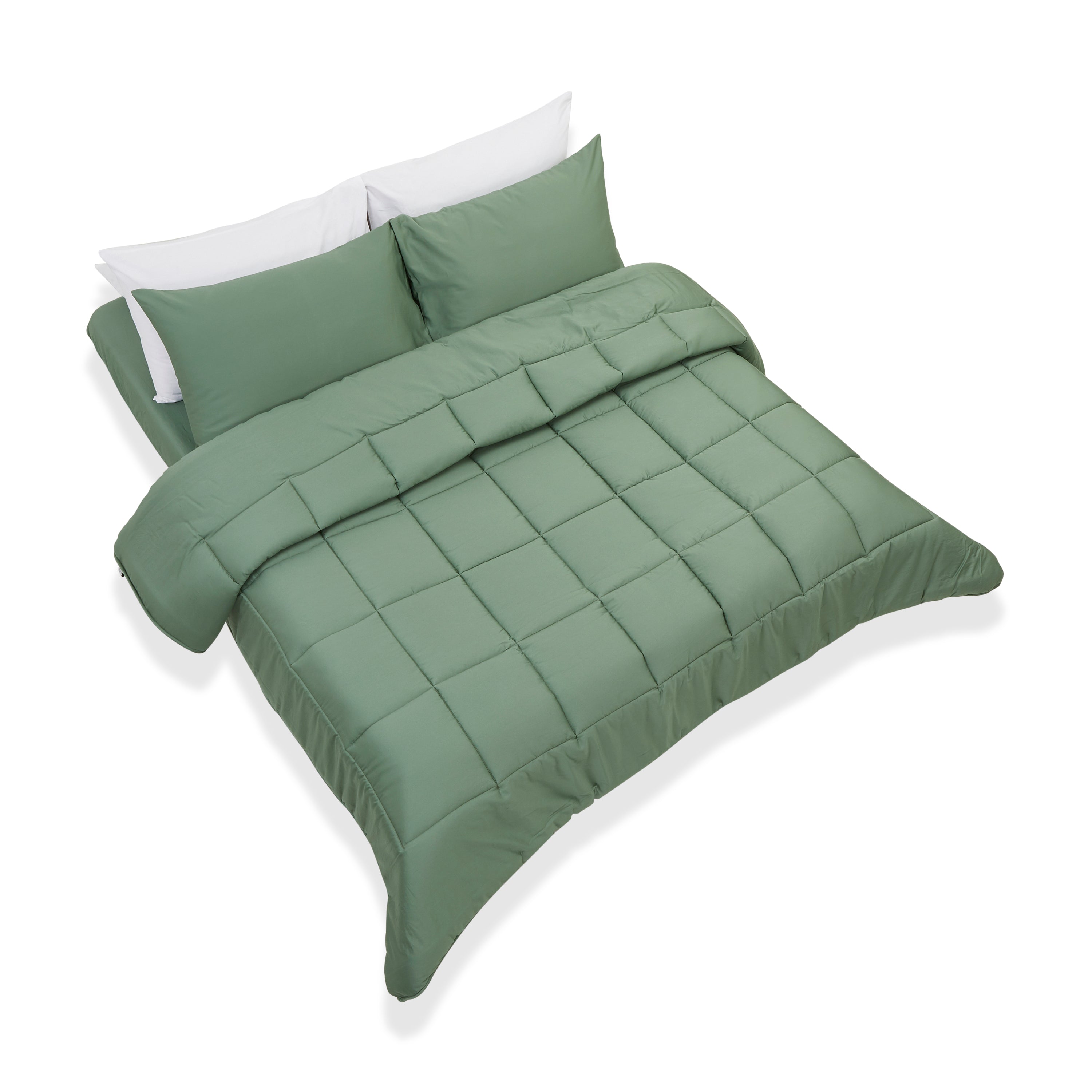 Twin/Single Long Staple Cotton Duvet Cover | 68x86" All-Season Quilt Cover