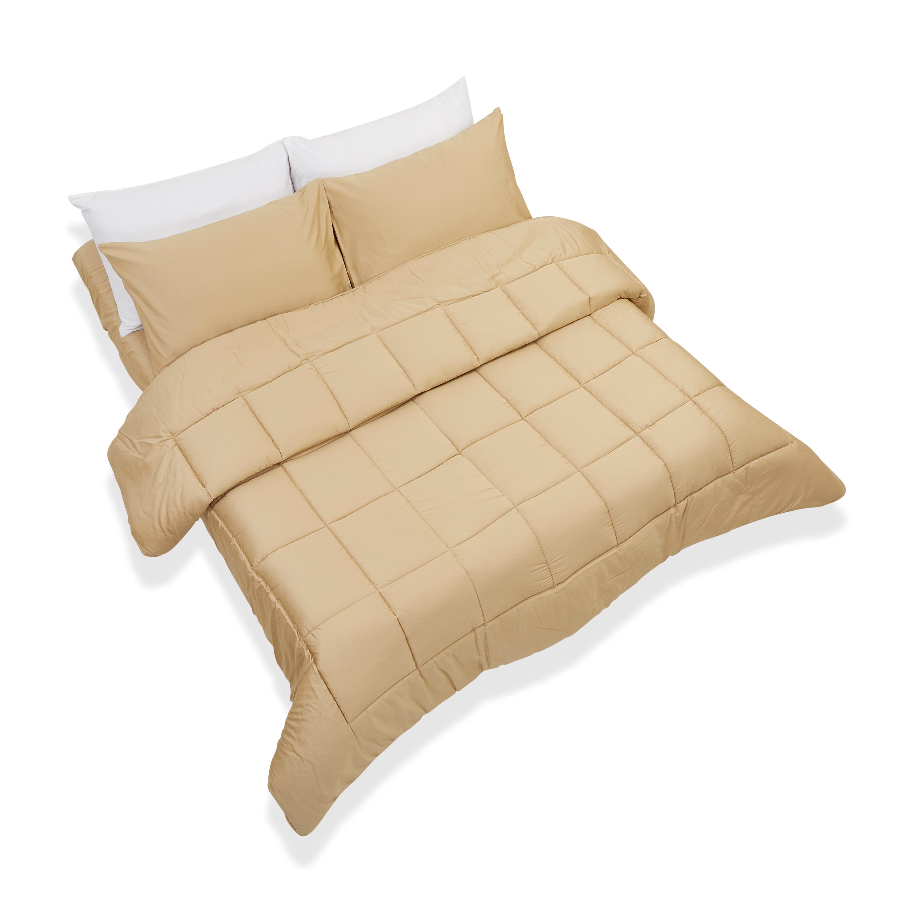 King Size Long Staple Cotton Duvet Cover | 86x101" All-Season Quilt Cover