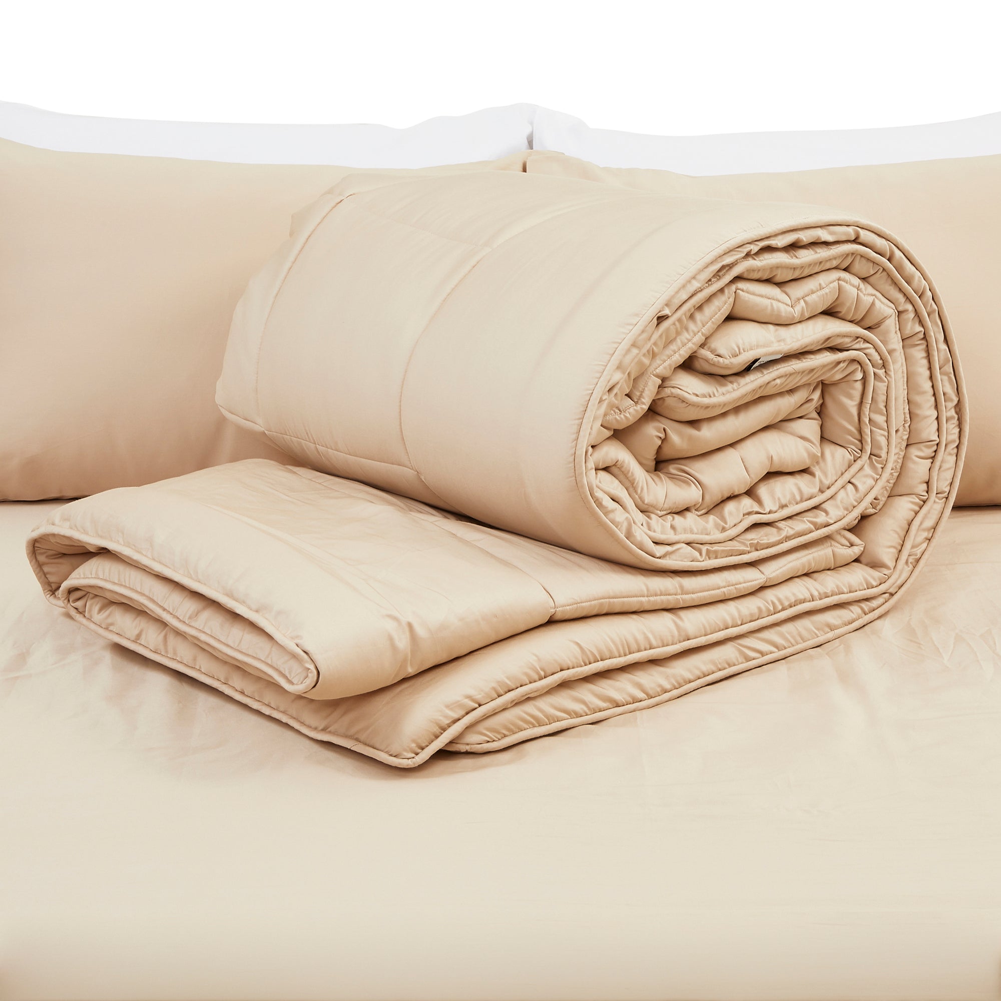 Queen/Full Double Cotton Comforter | 80x90" All-Season Quilt