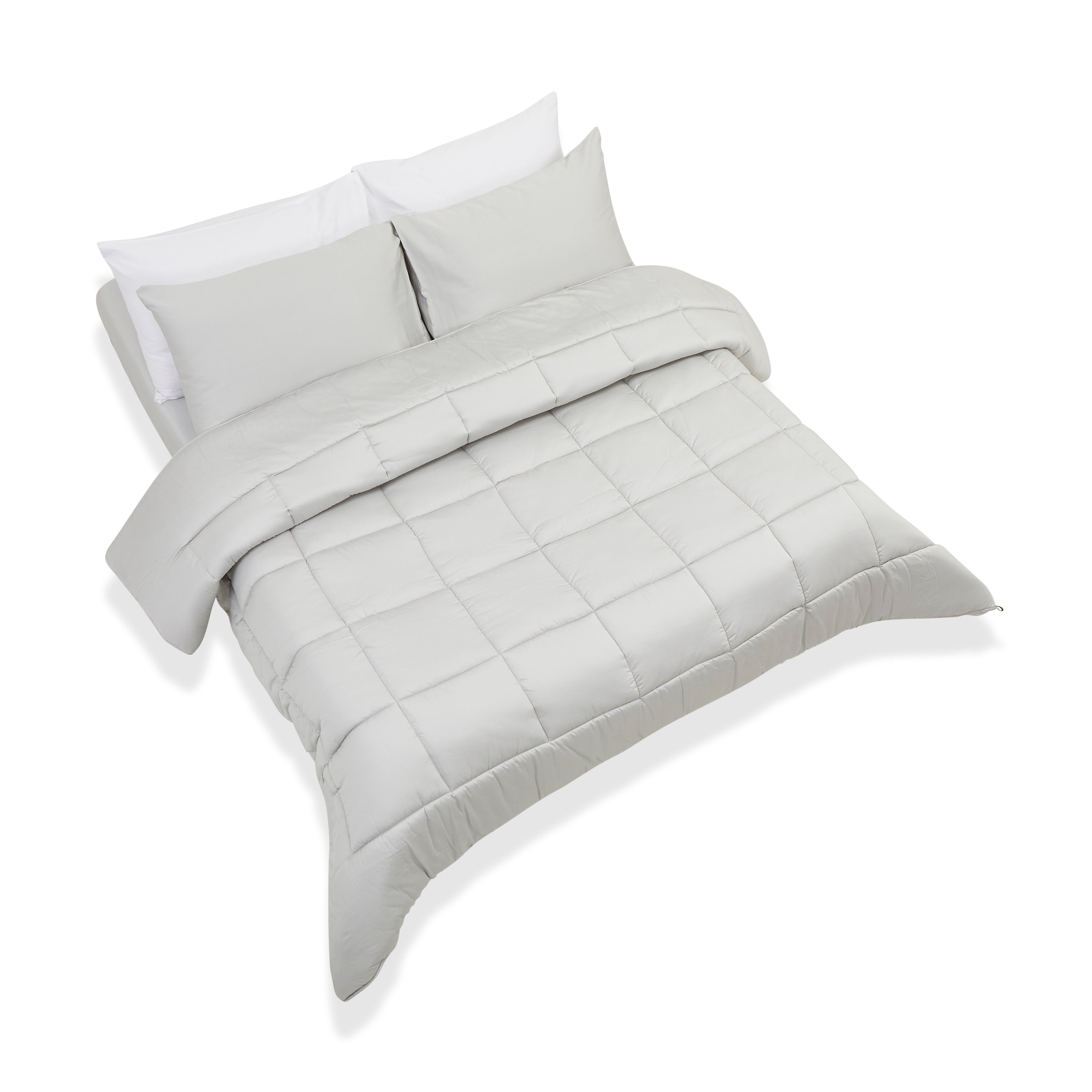 Twin/Single Long Staple Cotton Duvet Cover | 68x86" All-Season Quilt Cover