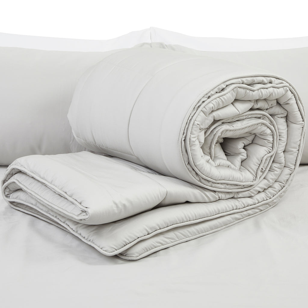 Queen/Full Double Cotton Comforter | 80x90" All-Season Quilt