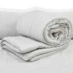 Queen/Full Double Cotton Comforter | 80x90" All-Season Quilt