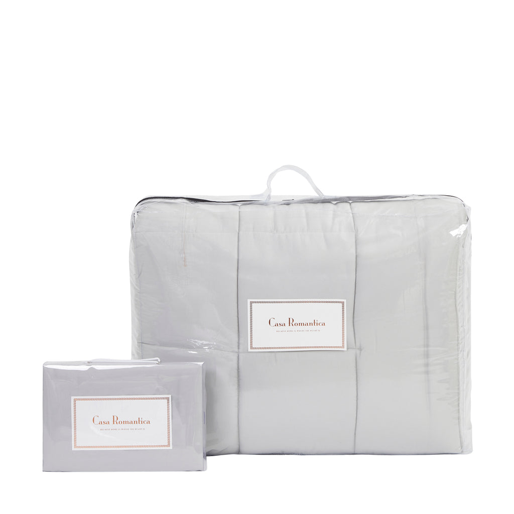 Queen 60*78*6 Bedsheet Set | 100% Pure Long Staple Cotton | Fitted Sheet + Pillowcases