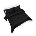 King Size Long Staple Cotton Duvet Cover | 86x101" All-Season Quilt Cover