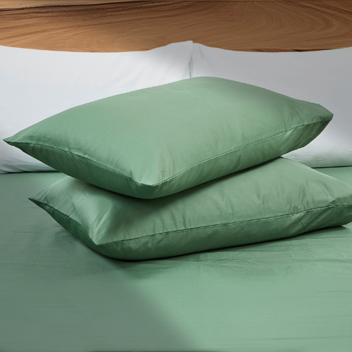 Double 54*78*6" Bedsheet Set | 100% Pure Long Staple Cotton | Fitted Sheet + Pillowcases