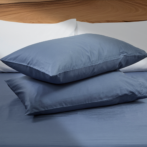 Queen 60*78*6 Bedsheet Set | 100% Pure Long Staple Cotton | Fitted Sheet + Pillowcases