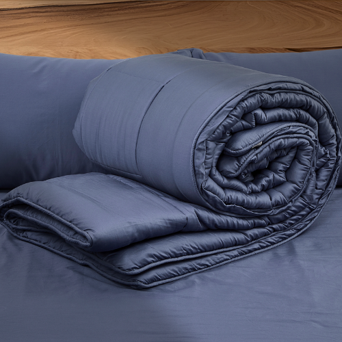King/Queen Long Staple Cotton Duvet Cover | 86x92" All-Season Quilt Cover