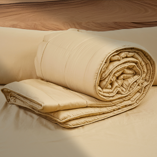 Twin/Single Long Staple Cotton Duvet Cover | 68x86" All-Season Quilt Cover